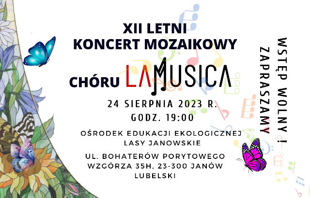 Dwunasty Letni Koncert Mozaikowy